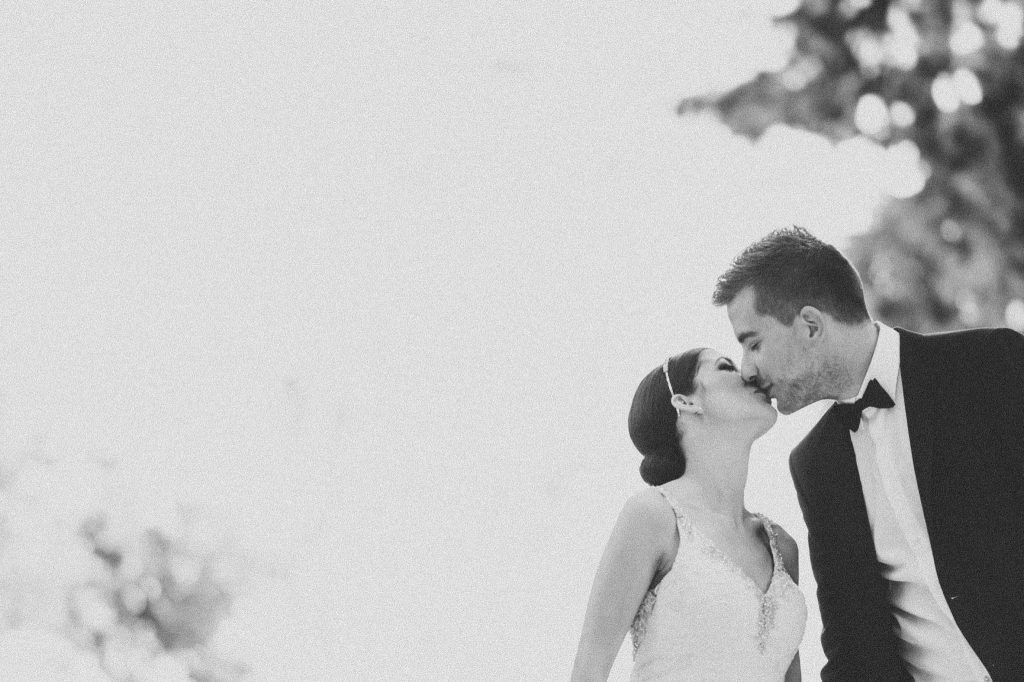 Crno-bijele fotografije vjenčanja